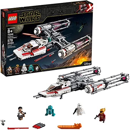 578-Pc LEGO Star Wars: The Rise of Skywalker Resistance Y-Wing Starfighter Kit $40.10 + Free Shipping