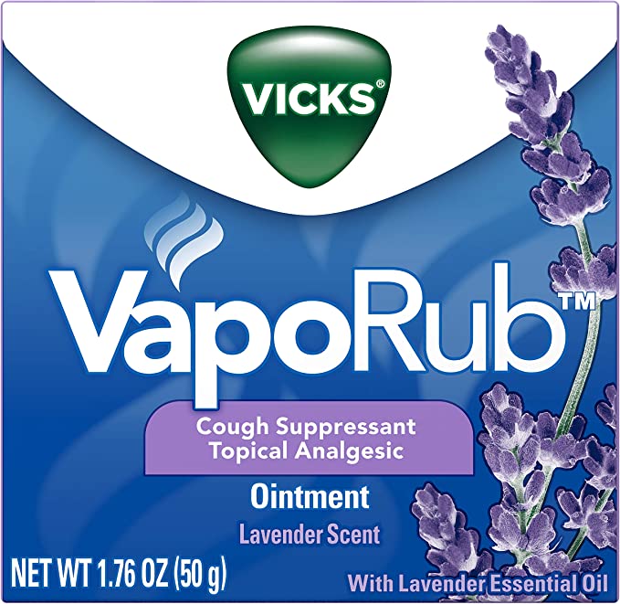 1.76-Oz Vicks VapoRub Topical Analgestic Ointment (lavender) $4.50 + Free Shipping w/ Prime or on orders $25+