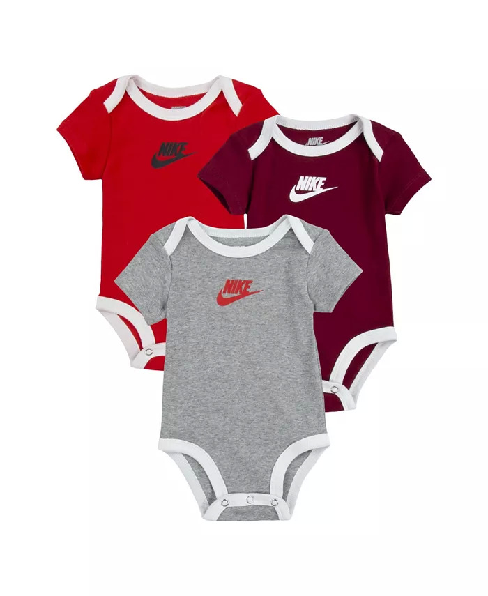 3-Pack Nike Baby Boys & Girls Bodysuit (3-mos. only) $7.43, 6-Pack Nike Baby Boys Multi Swoosh Socks (12-24-mos.) $7.50 & More + Free Store Pickup at Macys or F/S on orders $25+