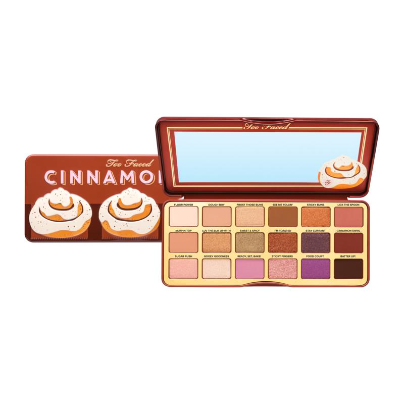 Too Faced Cinnamon Swirl Eyeshadow Palette $24.50, Too Faced Melted Matte Cinnamon Bun Liquid Lipstick $11 & More + Free Shipping