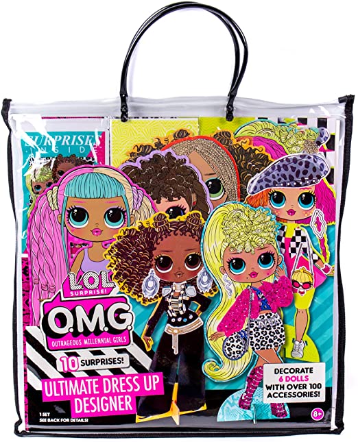 LOL OMG Ultimate Dress Up Designer w/ 6 Dolls & 100+ Accessories $9.68 + Free Shipping w/ Prime or on orders $25+