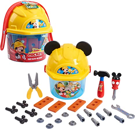 Disney Junior Mickey Mouse Handy Helper Tool Bucket Play Set $7.08 + Free Shipping w/ Prime or on orders $25+