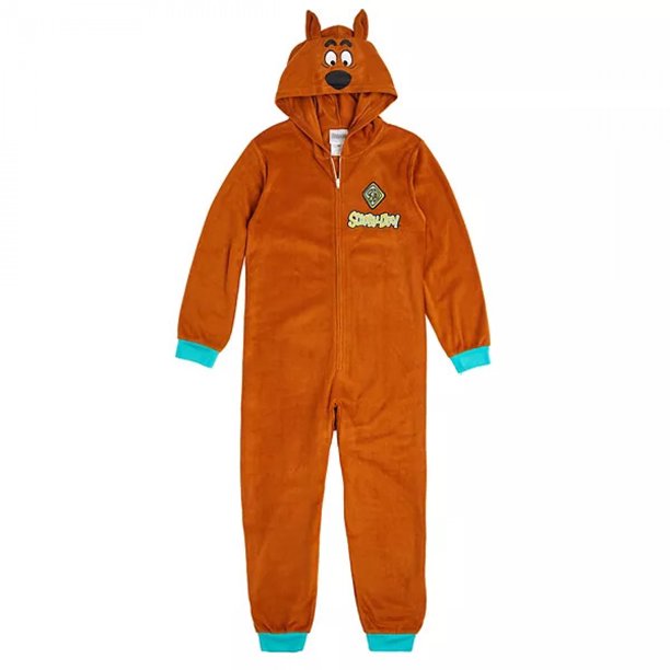 Scooby Doo Boys' Long Sleeve Hooded Character Blanket Sleeper Pajama (size 4-7) $11 + Free Shipping w/ Walmart+ or on orders $35+