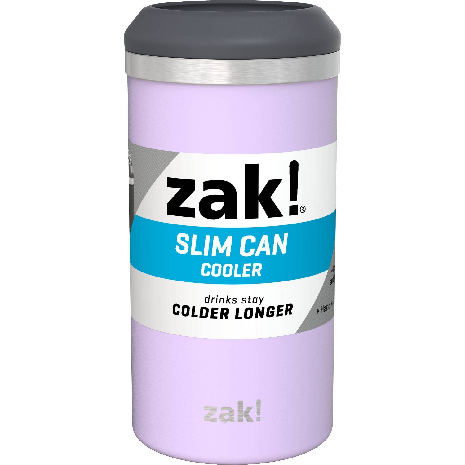 12.5-Oz Zak! Designs Stainless Steel Slim or Standard Can Cooler (various colors) $5 + Free Store Pickup at Target or F/S on $35+
