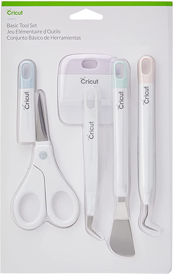 5-Piece Cricut Basic Tool Set (core colors) $9.90 + Free Shipping w/ Prime or on orders $25+