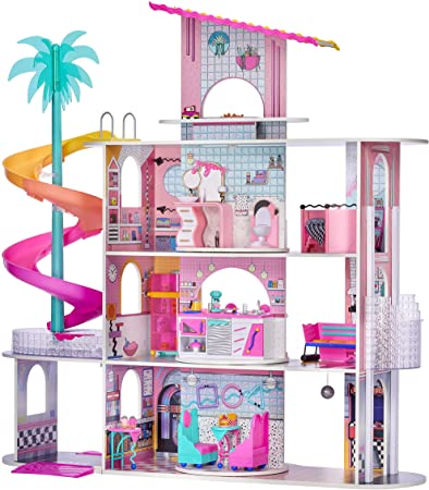 4' x 4' L.O.L. Surprise OMG House of Surprises New Real Wood Dollhouse Playset w/ 10 Rooms & 85+ Surprises $127.75 + Free Shipping