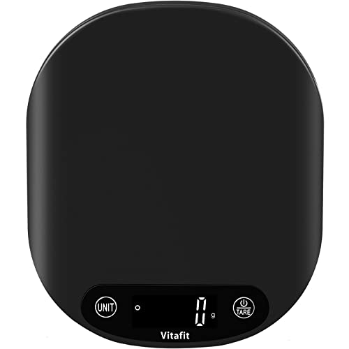 Vitafit Food Kitchen Scale (black) $7 + Free Shipping w/ Prime or on orders $25+