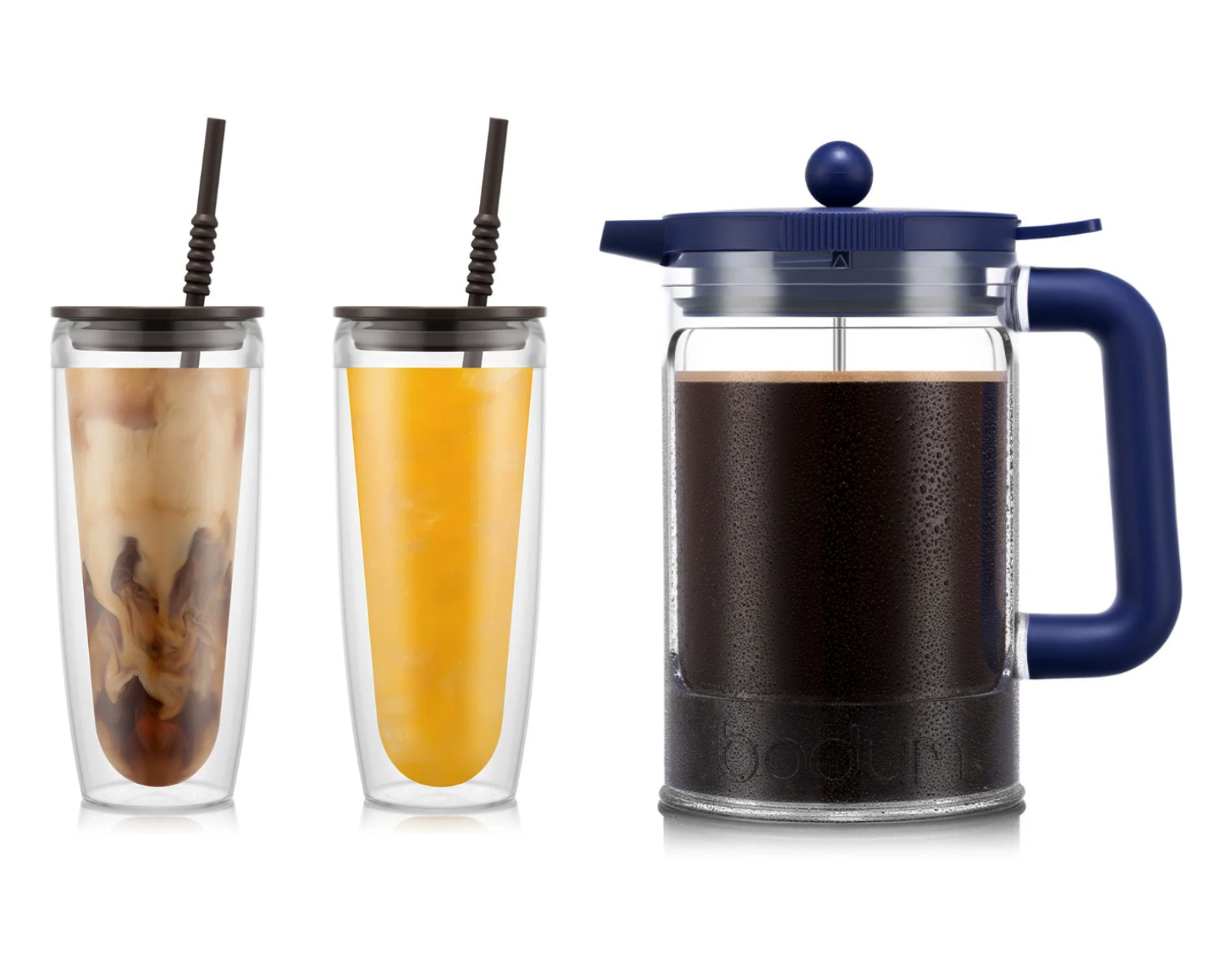 51Oz Bodum Cold Brew Coffee Maker w/ Fridge Lid (various) + 2Count 24