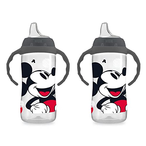 2-Pack 10-Oz NUK Large Learner Cup (mickey mouse, disney pricess) $9.50 + Free Shipping w/ Prime or on orders $25+