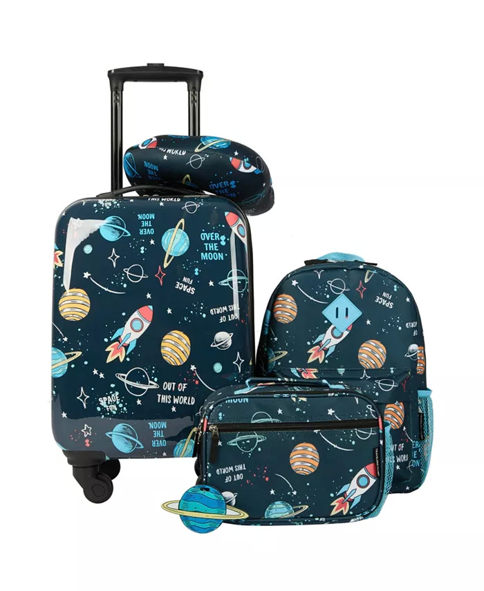 5-Piece Travelers Club Kids' Hardside Carry-On Spinner Luggage Set (11 colors) $67.50, 5-Piece Tag Ridgefield Softside Luggage Set (paisley, black, red) $80 & More + Free Shipping