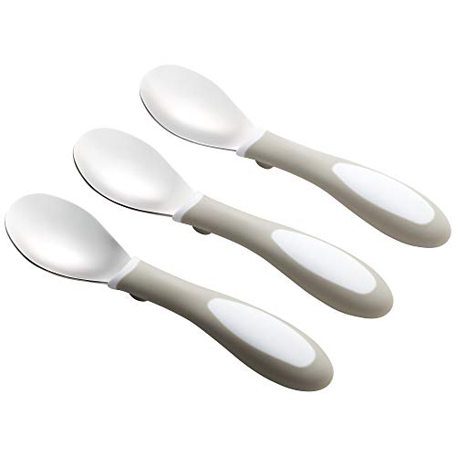 3-Pack ECR4Kids My First Meal Pal Toddler Spoons (White/Light Grey) $2.16 + Free Shipping w/ Prime or on $25+