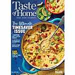Magazines: Runner's World (6 issues) $5/year, Taste of Home (6 issues) $4/yr &amp; More