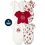 The Children's Place: All Clearance 75% Off Today Only: 5-Pack Baby Girls' Floral Bodysuit (size up to 7lbs - 24M) $6.60, 3-Pack Boys' Graphic Tee (various) $6.20 &amp; More + F/S