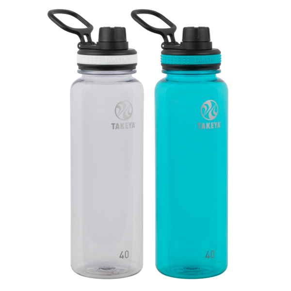 2-Pack 40-oz Takeya Tritan Water Bottles w/ Spout Lid (various colors) $12 ($6 each)+ Free Shipping