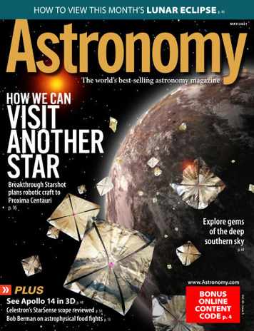 Magazines: Astronomy (12 issues) $13/year & More + Free Shipping