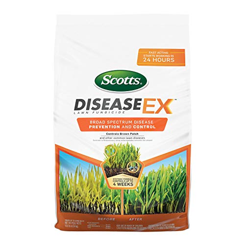 Scotts DiseaseEx Lawn Fungicide - Fungus Control, Fast Acting, Treats up to 5,000 sq. ft., 10 lb. $15.26