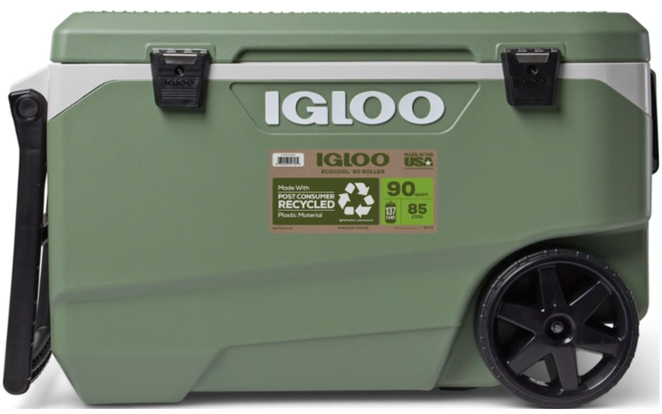 Igloo ECOCOOL Roller Cooler - 90 qts. - $89.89