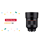 ROKINON IO85AF-E 85mm F1.4 Auto Focus Weather Sealed Lens for Sony E-Mount - $348.80