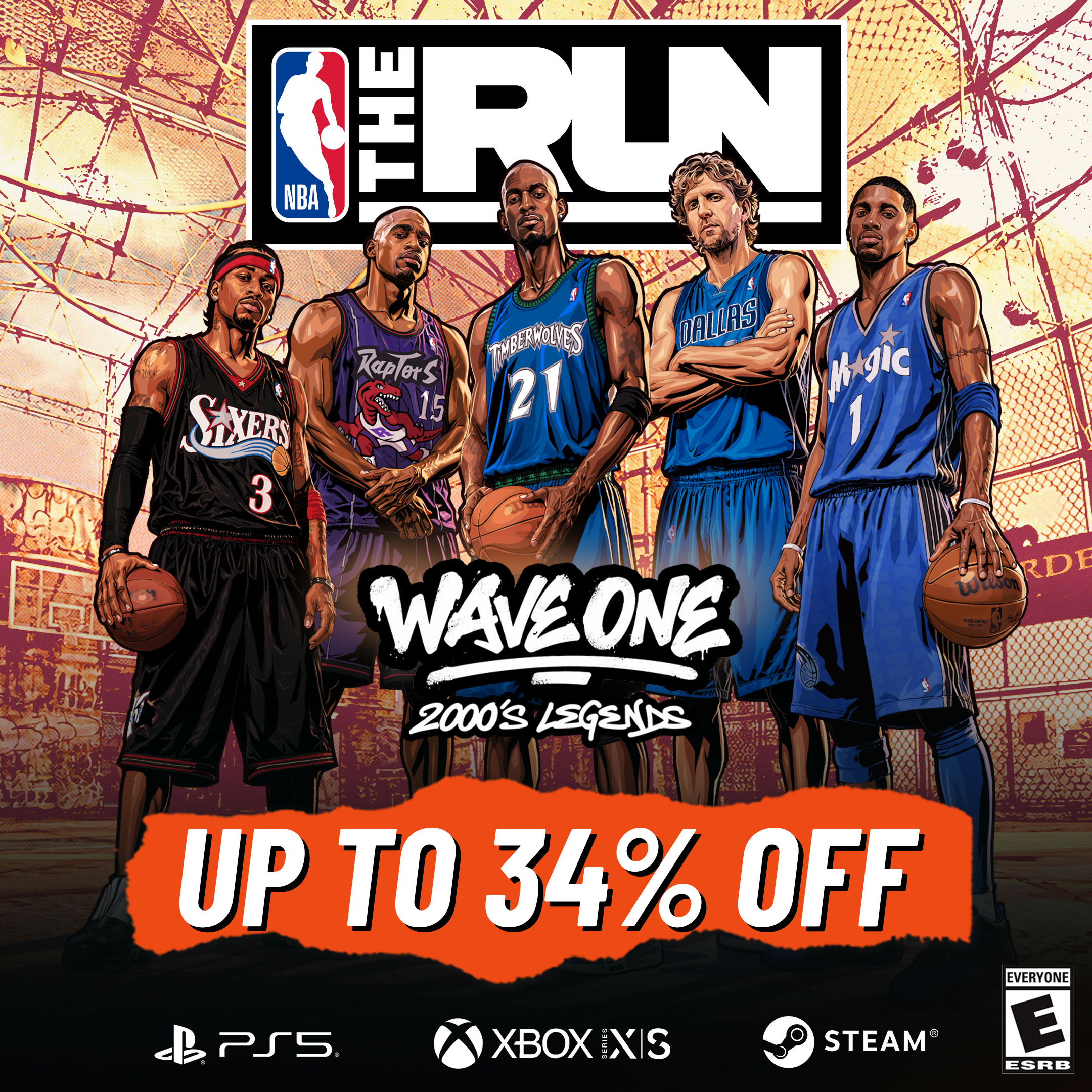NBA THE RUN is under $20 on PS5, XBOX and Steam $19.79