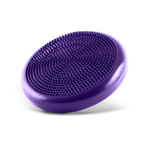 Prosource Fit Core Balance Disc Trainer, 14” Diameter with Pump for Improving Posture, Fitness, Stability $12.59