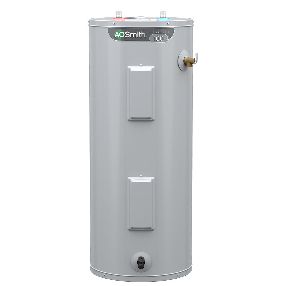 YMMV A.O. Smith Signature 50-Gallons Tall 4500-Watt Double Element Electric Water Heater for $382.04