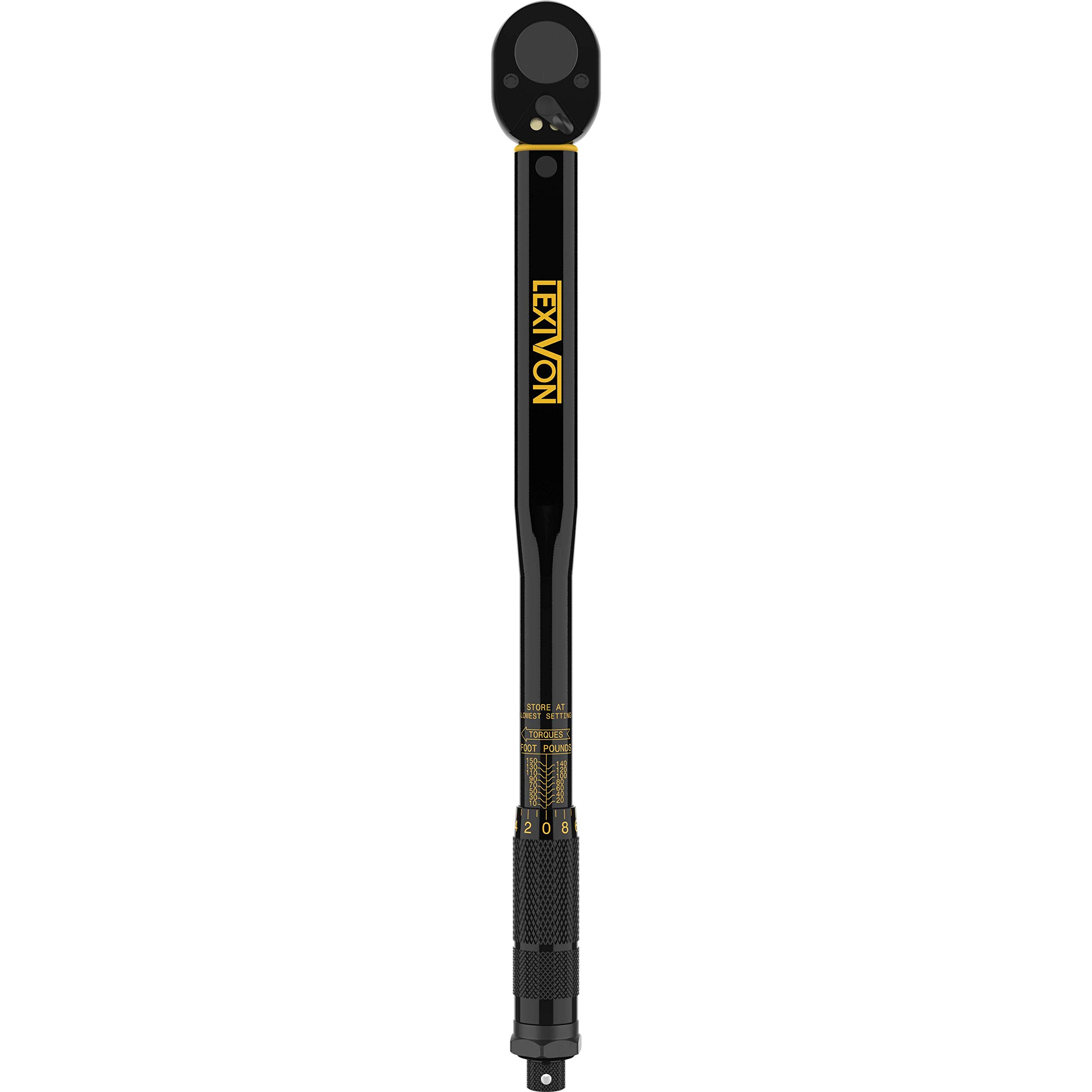 LEXIVON 1/2-Inch Drive Click Torque Wrench $35.97 at Amazon