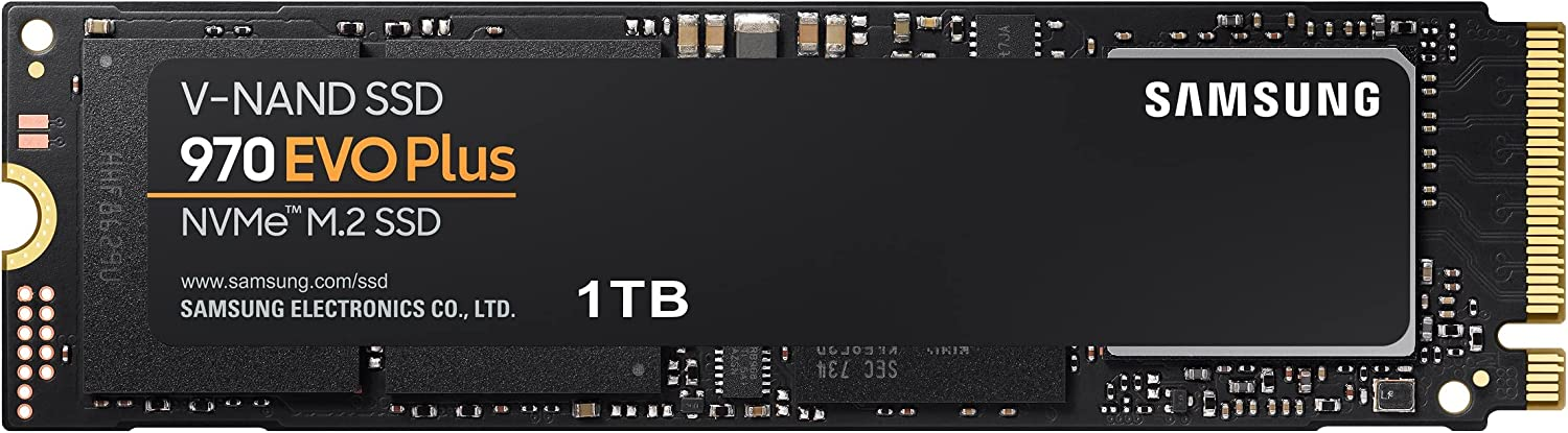 SAMSUNG 970 EVO Plus SSD 1TB NVMe M.2 Internal Solid State Hard Drive $54.99