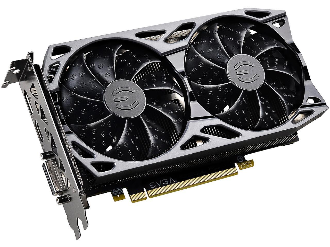 EVGA GeForce GTX 1660 SC ULTRA GAMING, 06G-P4-1067-KR, 6GB GDDR5, Dual Fan, Metal Backplate $219.99
