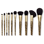 Milani Luxe Brush Set - Pack of 10 Brushes - Makeup Brush Set For All of Your Makeup Needs, Professional Makeup Brushes To Perfect Your Look, The Perfect Holiday Gift For - $30