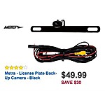 Best Buy Weekly Ad: Metra License Plate Back-Up Camera for $49.99