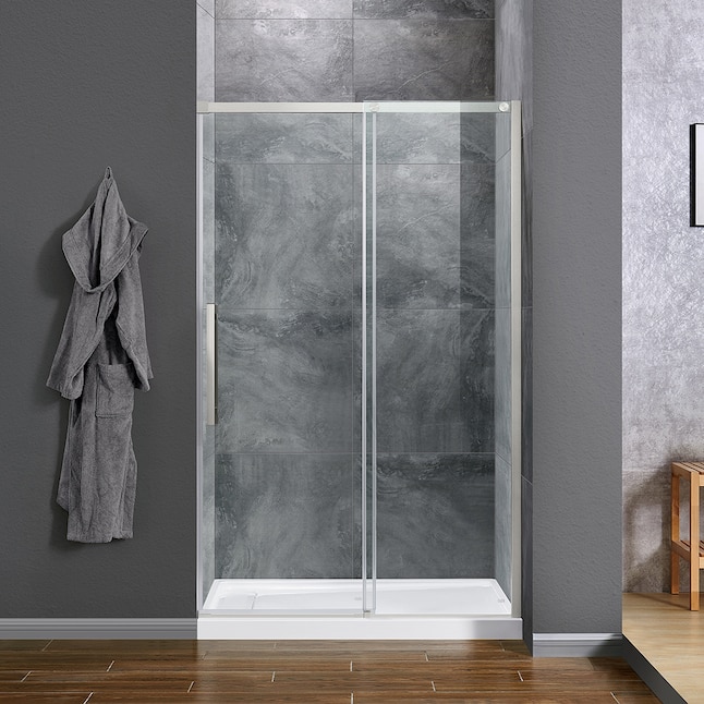 Lowe's  Ove Decors various Shower Base & Door combo kits on sale 30% (from $476) FREE Shipping
