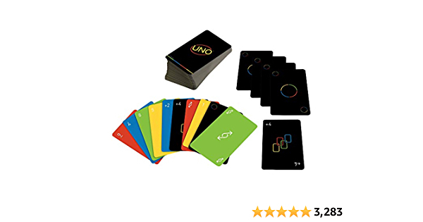 UNO Minimalista Card Game Featuring Designer Graphics by Warleson Oliviera, 108 Cards, Kid, Family & Adult Game Night, Unique Gift Design Lovers Ages 7 Years & Older - $3.13