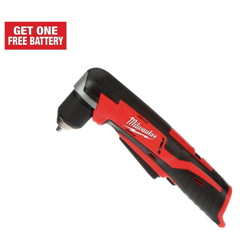 Milwaukee M12 12V LithiumIon Cordless 3/8 in. Right Angle Drill (ToolOnly) 241520 59.77