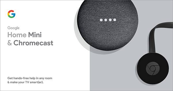 Google Smart TV Kit: Google Home Mini and Chromecast | $17 | Walmart B&M | YMMV