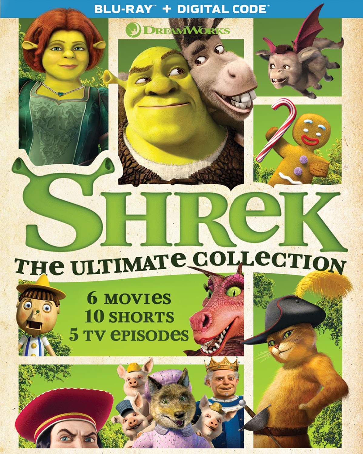 Shrek The Ultimate Collection Blu Ray 18 Slickdeals Net