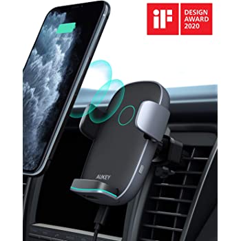 AUKEY 10W Wireless Car Charger $21.99