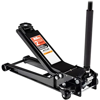 Arcan 2 Ton Extra Long Reach Low Profile Steel Floor Jack 201 25 Cb