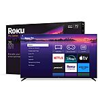 75-Inch Pro Series 4K Mini-LED QLED RokuTV with Backlit Roku Voice Remote Pro, Dolby Vision IQ, 120Hz Refresh Rate –  [PRIME VISA REQUIRED] $600