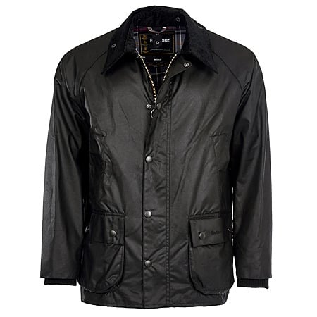 Barbour Men's Bedale Waxed Jacket - Black $93.06 @ Macy's