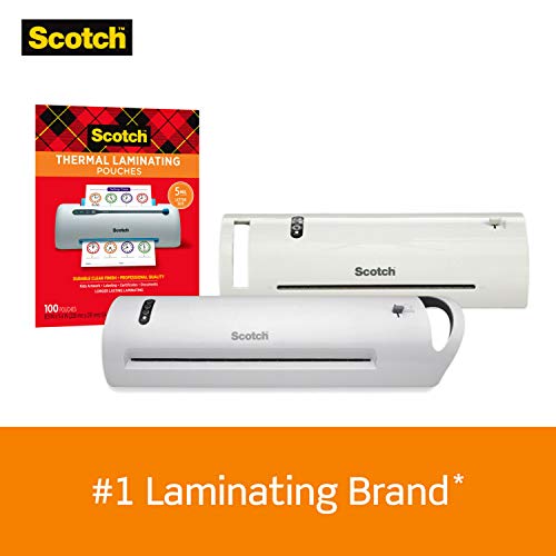 Prime Members: Scotch Thermal Laminator, 2 Roller System for a Professional Finish, Use for Home, Office or School, Suitable for use with Photos (TL901X) Prime Members $17.59