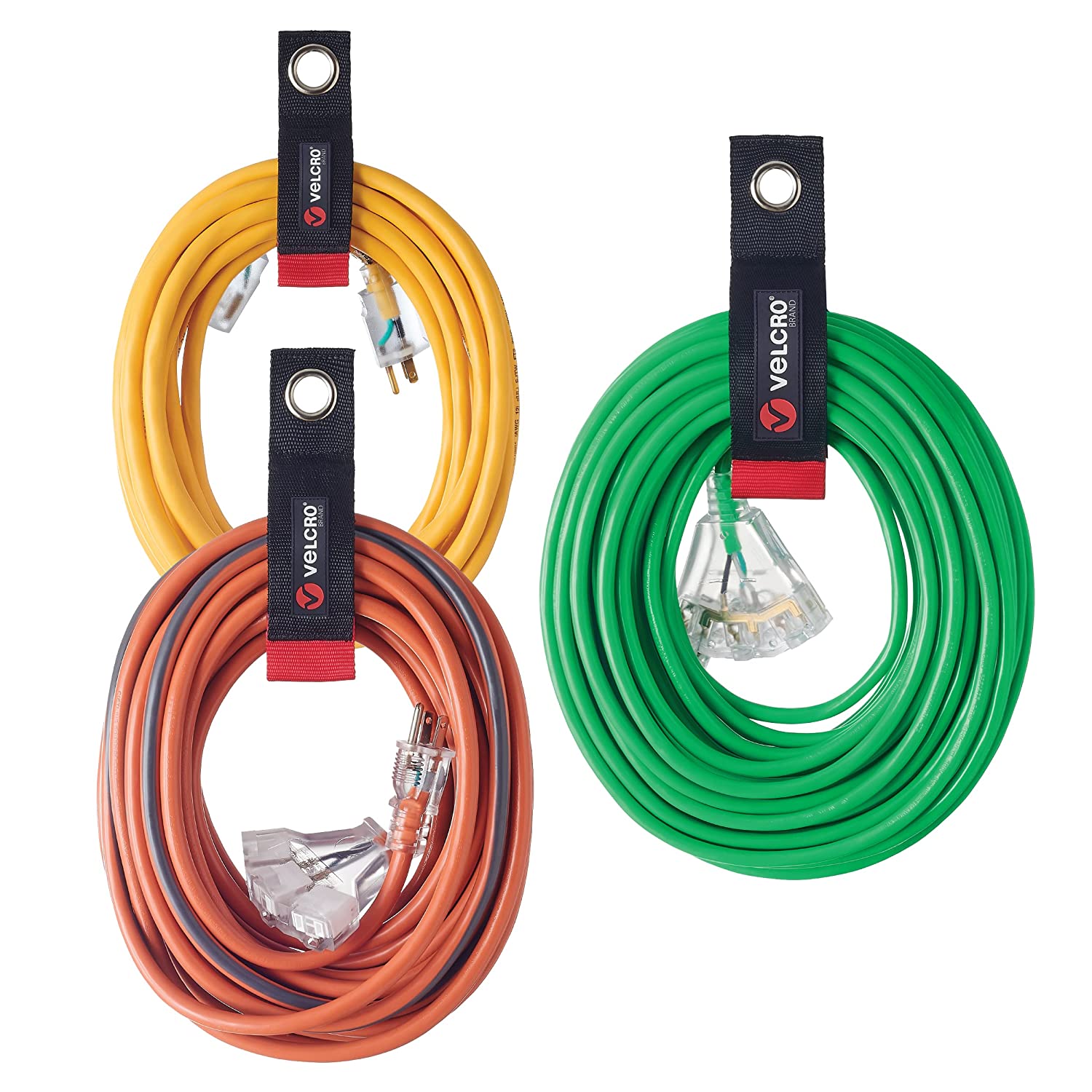 Velcro  Heavy Duty Extension Cord Holder Organizer Pack Each Holds up to 100pounds $11.39