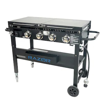 Blue Rhino 4 Burner Liquid Propane Flat Top Grill Stainless Steel