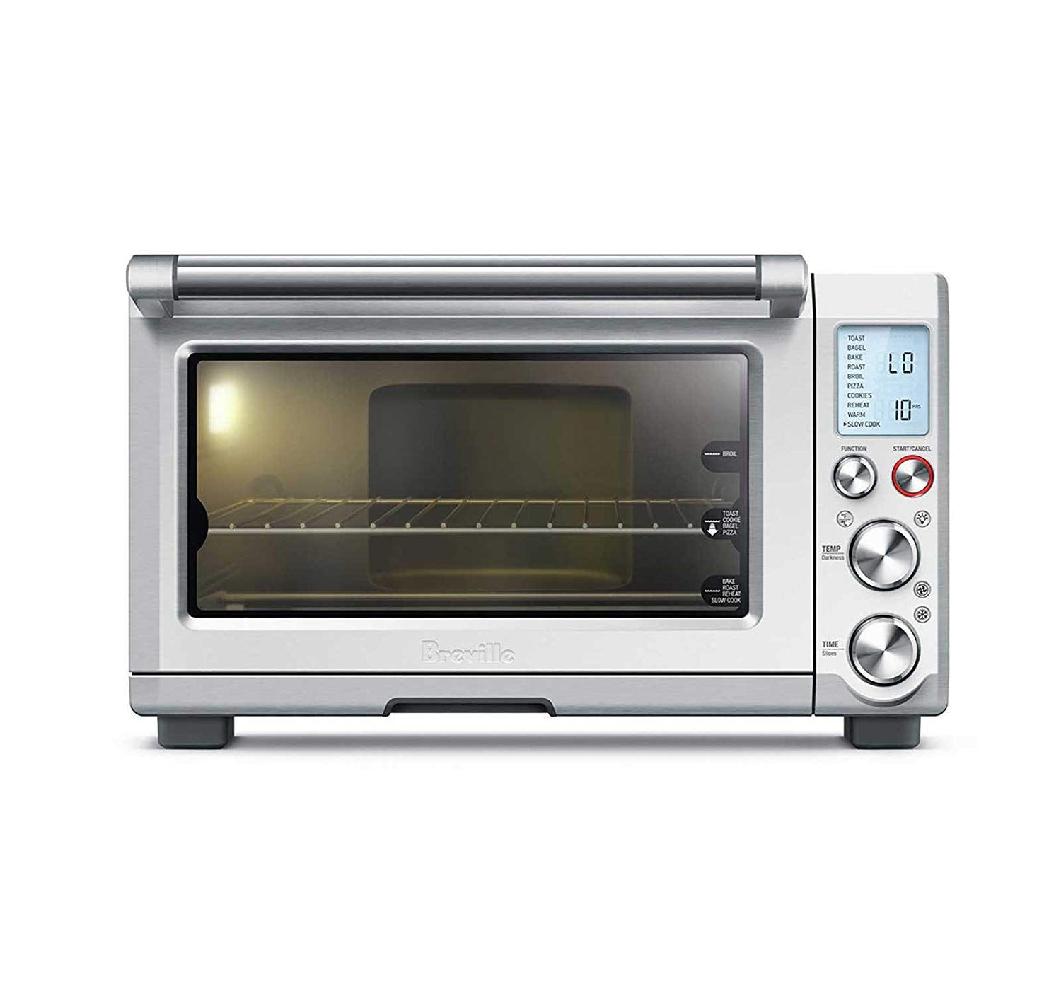 Breville Bov845bss Smart Oven Pro 1800 W Convection Toaster Oven With Element Iq Brushed Stainless Steel 215 95