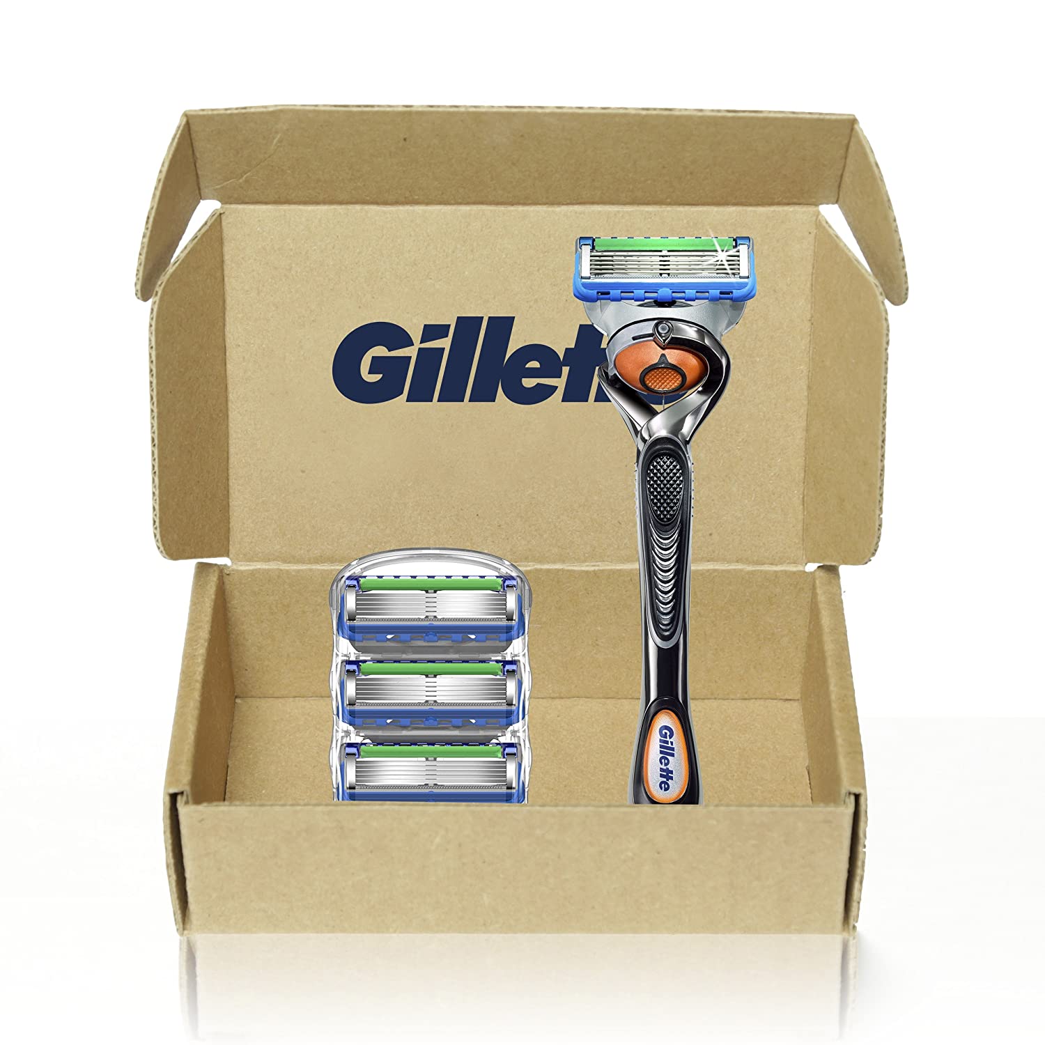 Gillette Fusion5 Proglide Men's Razor Handle + 4 Blade Refills  As low as $8.49 with Subscribe and Save  $9.99 without