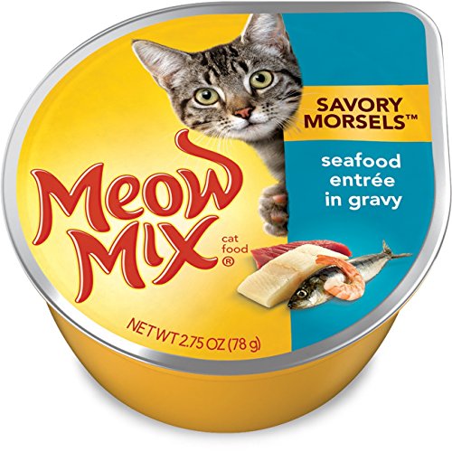Meow Mix Savory Morsels Wet Cat Food 12 Pack 2 75 Oz 5 03