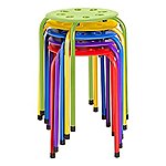 Norwood Commercial Furniture NOR-1101AC-SO Plastic Stack Stools $40.18 ($8.04 / Stool) + FS