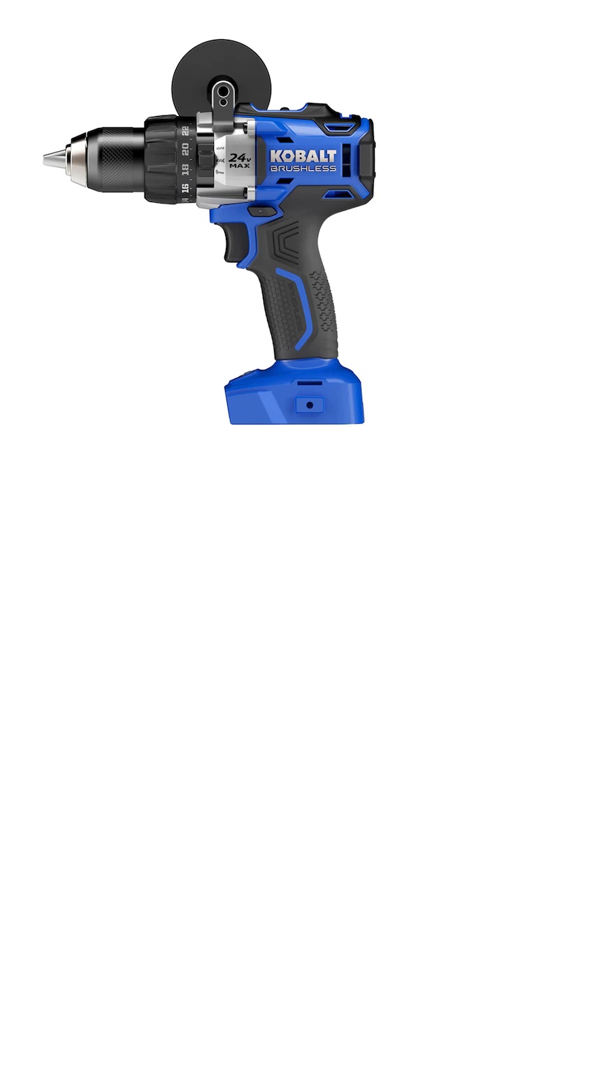 Kobalt  1/2-in 24-volt Max Variable Speed Brushless Cordless Hammer Drill (Tool Only) $79