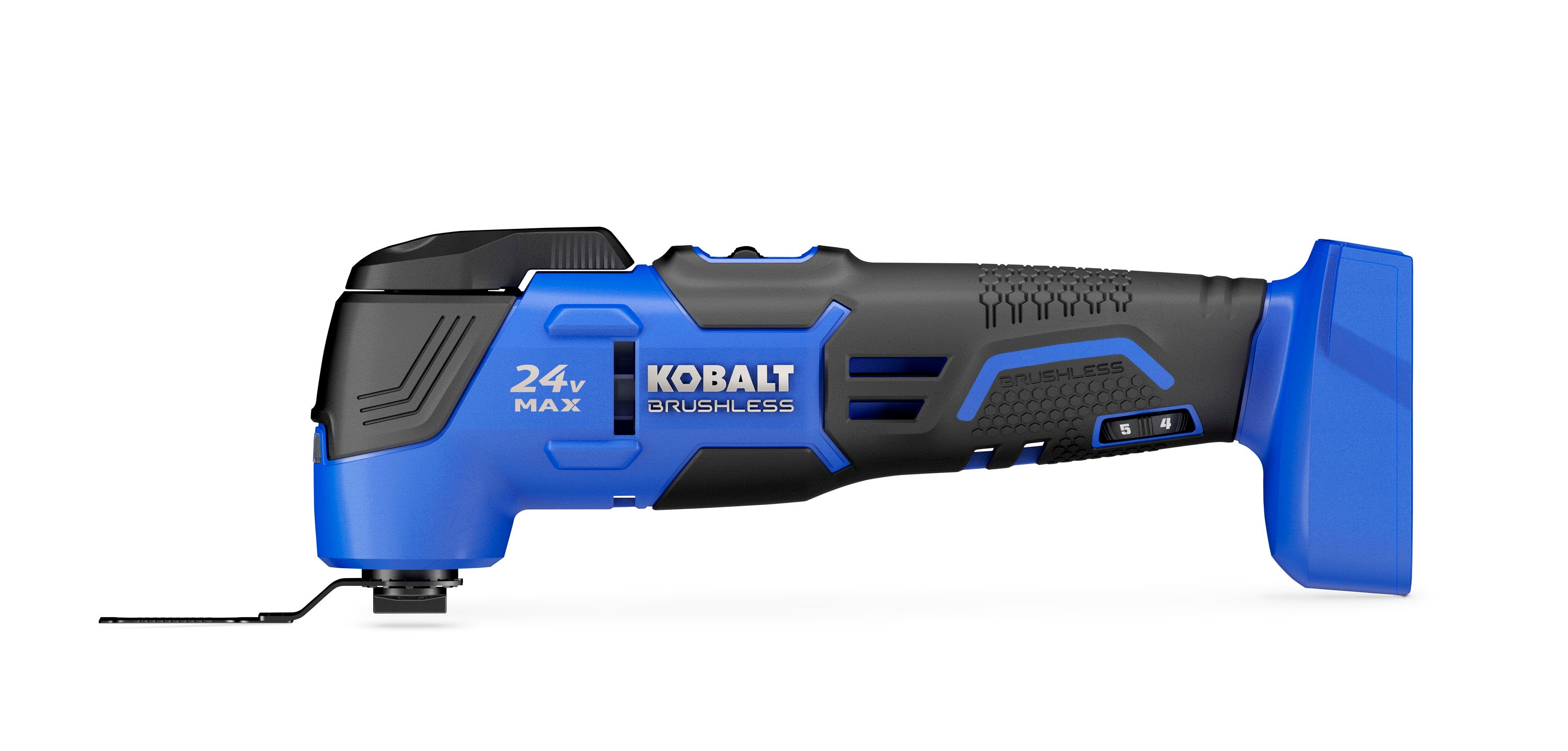 **YMMV** Kobalt 18-Piece Brushless 24-volt Max Variable Speed Oscillating Multi-Tool Kit with Soft Case | KMT 124B-03 **TOOL ONLY** $39.57