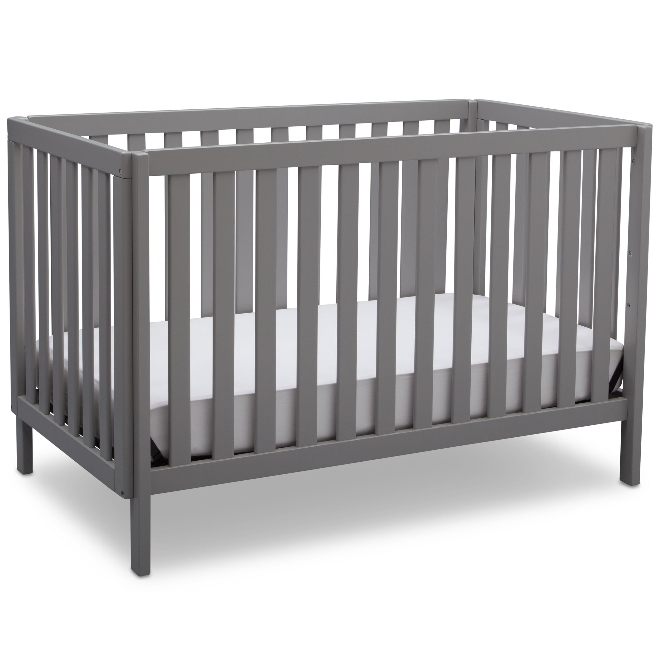 Delta Children Milo 3-in-1 Convertible Crib, Grey - Walmart.com $109.99