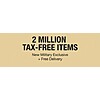 NEW Military Exclusive Benefit  2 million Tax-Free Items